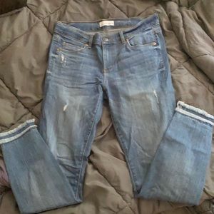 Loft modern mid rise skinny ankle